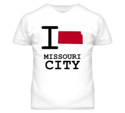 Missouri City Missouri I Heart Love State T Shirt