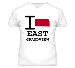 East Grandview Missouri I Heart Love State T Shirt