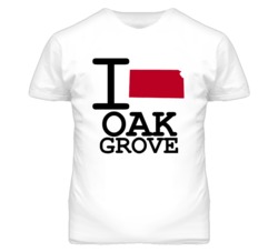 Oak Grove Missouri I Heart Love State T Shirt