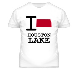 Houston Lake Missouri I Heart Love State T Shirt