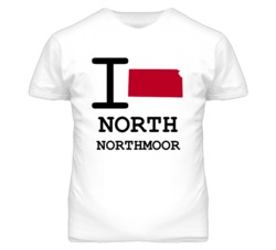 North Northmoor Missouri I Heart Love State T Shirt