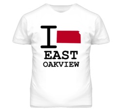 East Oakview Missouri I Heart Love State T Shirt