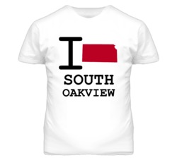 South Oakview Missouri I Heart Love State T Shirt