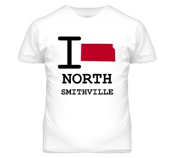 North Smithville Missouri I Heart Love State T Shirt
