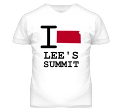 Lee's Summit Missouri I Heart Love State T Shirt