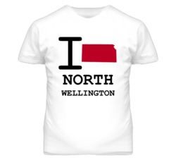 North Wellington Missouri I Heart Love State T Shirt
