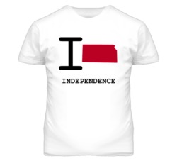 Independence Missouri I Heart Love State T Shirt