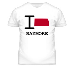 Raymore Missouri I Heart Love State T Shirt