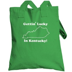 Gettin Lucky In Kentucky Funny School Of Rock Popular Movie Totebag