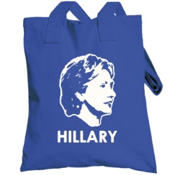Hillary Clinton Silhouette American Presidential Election Totebag