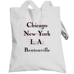 Bentonville Chicago New York La High Fashion Custom Totebag