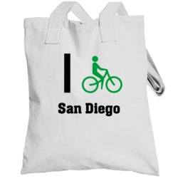 I Bike San Diego Custom Totebag