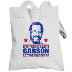 Dr Benjamin Carson For President 2015 Totebag