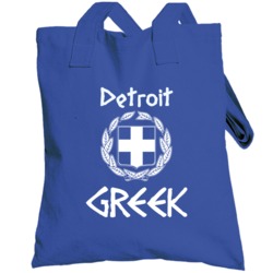 Detroit Greek Custom Totebag