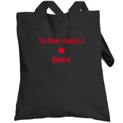 The Peoples Republic Of Downey Custom Totebag