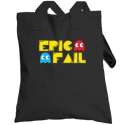 Pacman Epic Fail Popular Life Partners Movie Totebag