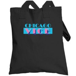 Chicago Miami Vice Parody Retro Tv Show Totebag