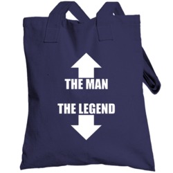 The Man The Legend Funny New Girl Popular Tv Show Totebag
