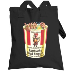 Kentucky Fried Fingers Funny The Bad News Bears 70s Movie Totebag