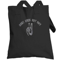 Make Rock Not War Fun Shameless Popular Tv Show Totebag