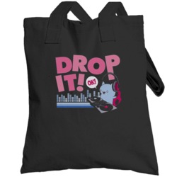 Catbug Drop It Ok Dj Fun The Flash Popular Tv Show Totebag