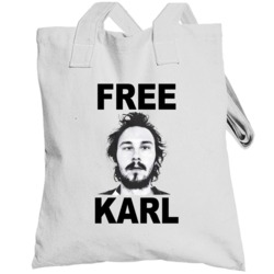 Free Karl Fun Workaholics Popular Tv Show Totebag