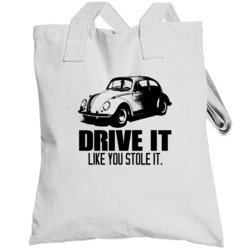 Drive It 1938 Volkswagen Beetle Car Totebag