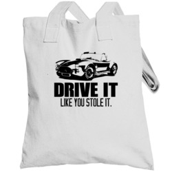 Drive It 1965 Shelby Cobra 427 Car Totebag