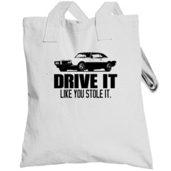 Drive It 1968 Pontiac Firebird Car Totebag