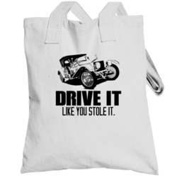 1906 Rolls Royce Silver Ghost Drive Like You Stole It Car Totebag
