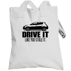 Drive It 2011 Nissan Leaf Car Totebag
