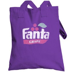 Fanta Grape Fun The Spectacular Now Popular Movie Totebag