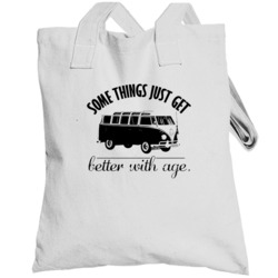1950 Volkswagen Type 2 Better With Age Vintage Car Totebag