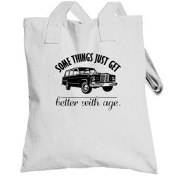 1963 Jeep Wagoneer Better With Age Vintage Car Totebag