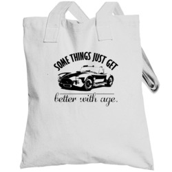 1965 Shelby Cobra 427 Better With Age Vintage Car Totebag