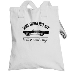 1966 Plymouth Satellite Better With Age Vintage Car Totebag