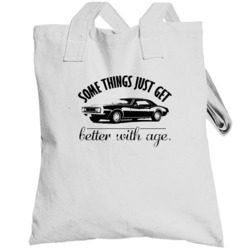 1967 Chevrolet Camaro Better With Age Vintage Car Totebag