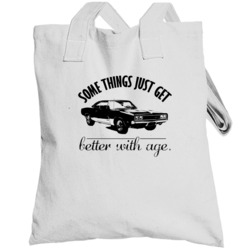 1969 Dodge Charger 500 Better With Age Vintage Car Totebag