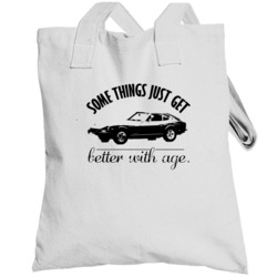 1970 Datsun 240z Better With Age Vintage Car Totebag