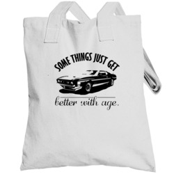 1971 Ford Mustang Boss 351 Better With Age Vintage Car Totebag