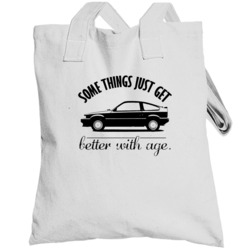 1984 Honda Civic Crx Better With Age Vintage Car Totebag