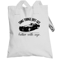 1985 Chevrolet Camaro Iroc Z Better With Age Vintage Car Totebag