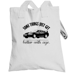 1993 Toyota Supra Twin Turbo Better With Age Vintage Car Totebag