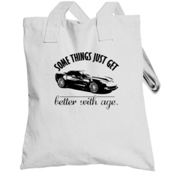 2009 Chevrolet Corvette Zr1 Better With Age Vintage Car Totebag