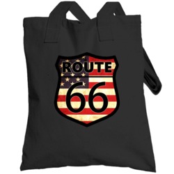 Vintage Route 66 American Road Trip Usa Car Totebag