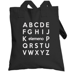 Alphabet Elemeno Funny Words Sayings Nerd Geek Totebag