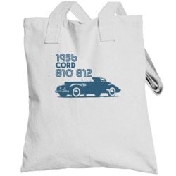 1936 Cord 810 812 Classic Car Totebag