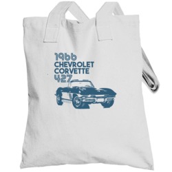 1966 Chevrolet Corvette 427 Classic Car Totebag