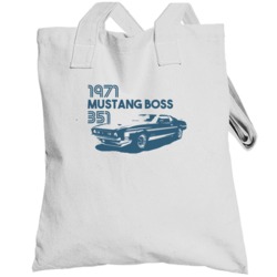 1971 Mustang Boss 351 Classic Car Totebag