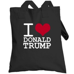 I Love Donald Trump 2016 President Republican Totebag